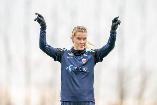 Ada Hegerberg of the Norwegian women's national football