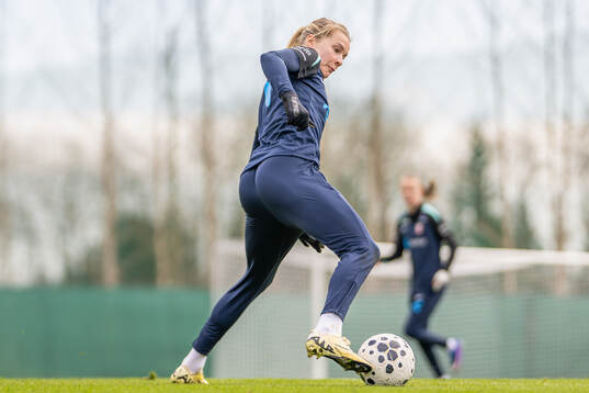 Ada Hegerberg of the Norwegian women's national football