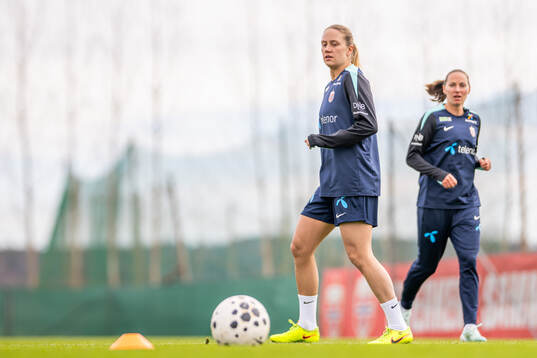 Lisa Naalsund of the Norwegian women's national football