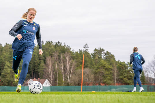 Julie Blakstad of the Norwegian women's national football