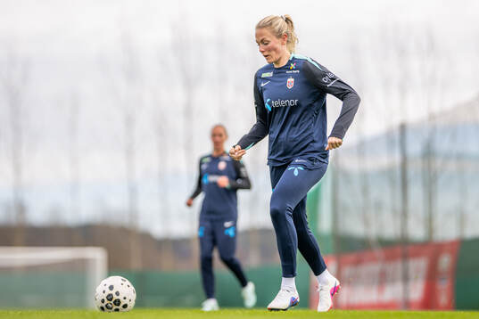 Guro Bergsvand of the Norwegian women's national football