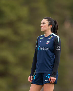 Ingrid Syrstad Engen of the Norwegian women's national