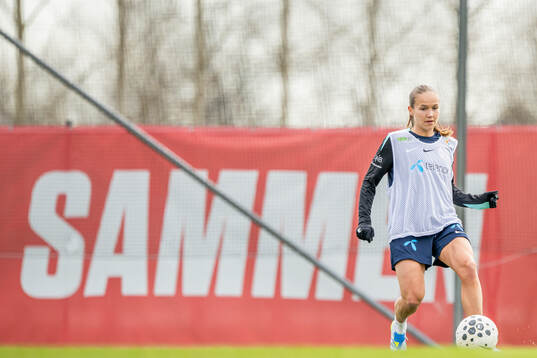 Guro Reiten of the Norwegian women's national football team