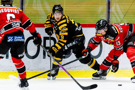 Skellefteås Victor Stjernborg och Luleås Eetu Koivistoinen