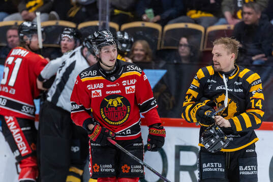 Luleås Isac Hedqvist och Andreas Johnson