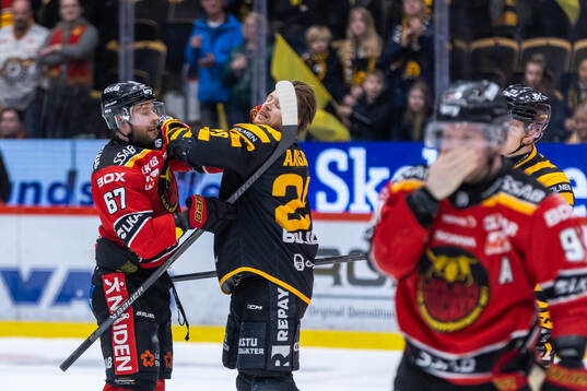 Luleås Linus Omark och Skellefteås Mikkel Aagaard