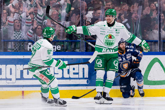 Rögles Albin Sundsvik jublar