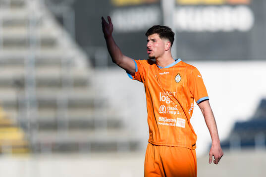 AFC Eskilstunas Emanuel Chabo reagerar