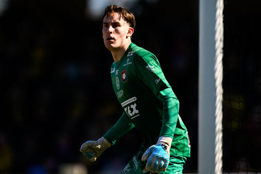 Örgrytes målvakt Hampus Gustafsson