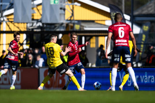 Mjällbys Jacob Bergström och Örgrytes William Hofvander