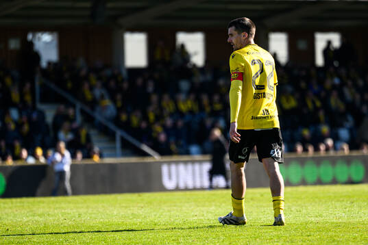 Mjällbys Jesper Gustavsson deppar