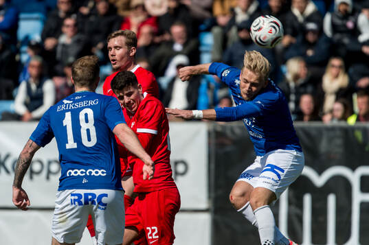 Trelleborgs Johan Brannefalk och Jesper Modig och Ariana