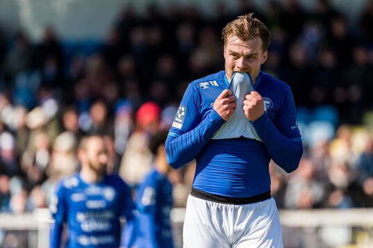 Trelleborgs Johan Gudmundsson deppar