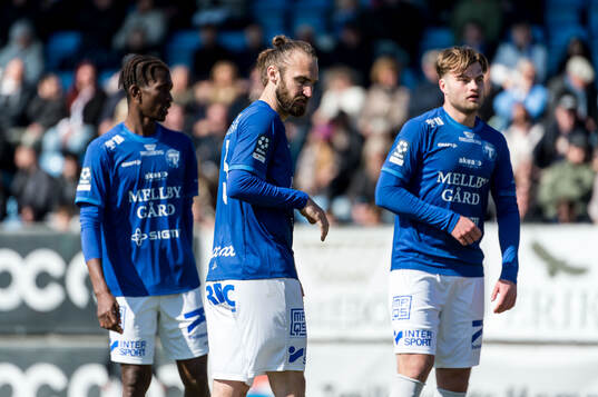 Trelleborgs Oskar Sverrisson deppar