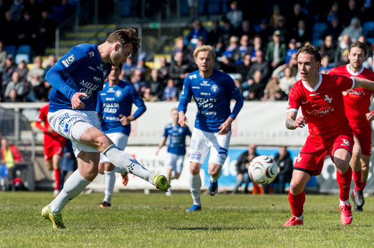 Trelleborgs Johan Gudmundsson missar mål