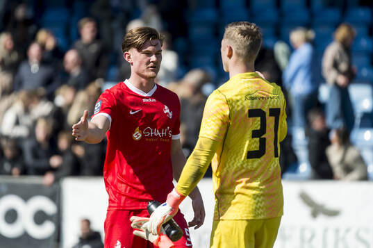 under fotbollsmatchen i Ettan södra mellan Trelleborg och