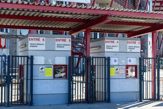 Entren till Södertälje Fotbollsarena