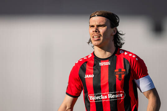 Nordic United FCs Elias Andersson