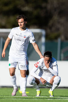 Helsingborgs Casper Ljung Hofvendahl och Ervin Gigovic