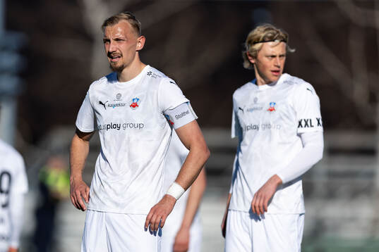 Helsingborgs Jakob Voelkerling Persson och Ture Görefält
