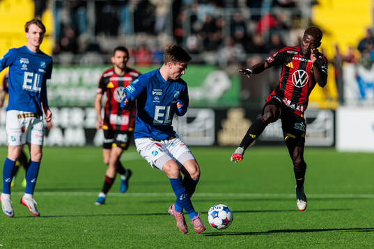 Norrbys Joel Hjalmar och Östersunds Assiedou Yannick Armel
