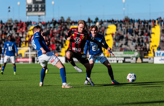 Östersunds Simon Marklund och Mario Palomino Delgado