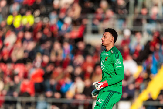 Östersunds målvakt Tyree Griffiths