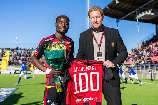 Östersunds Assiedou Yannick Armel Adjoumani får pris för