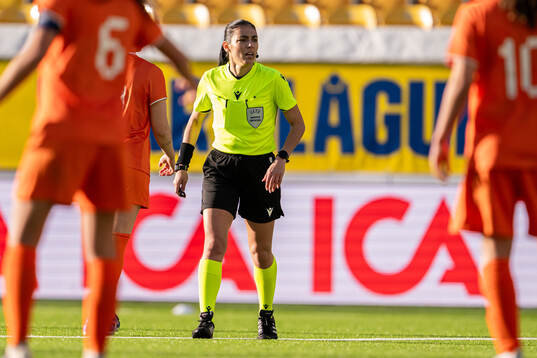 Referee Anastasia Mylopoulou