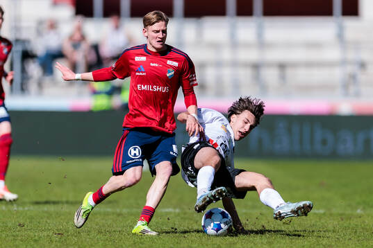 Östers Karl Wendt och Örebros Edwin Ibrahimbegovic