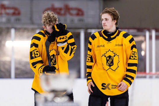 Skellefteås Douglas Johnsson och Hjalmar Morén Holmström