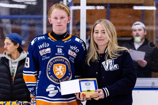 Växjös Wiggo Sörensson teldelas pris för slutspelets