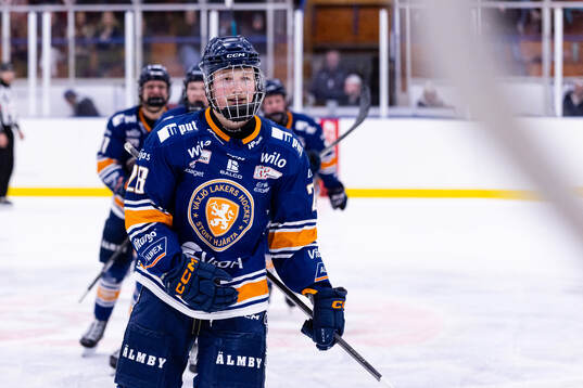 Växjös Max Isaksson jublar