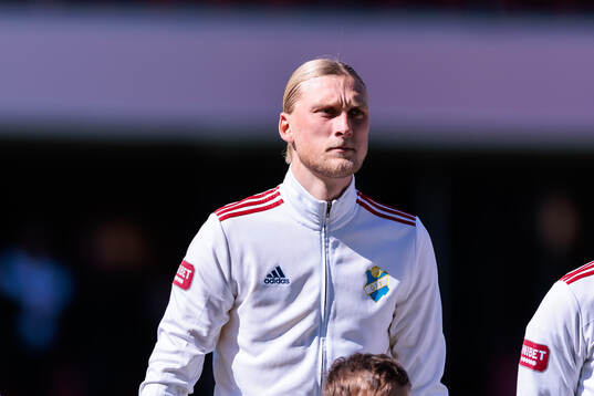 Östers målvakt Carl Lundahl Persson