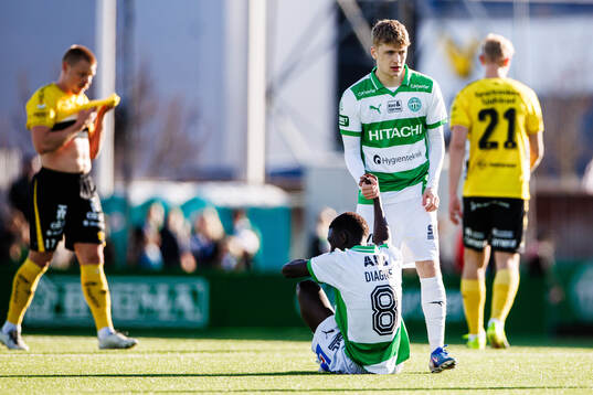 Västerås Mamadou Ousmane Diagne och Karl Gunnarsson deppar