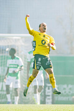 Elfsborgs Niklas Hult jublar