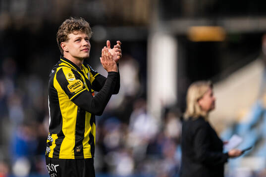 Häckens Gustav Lindgren jublar