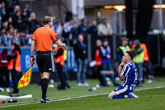 IFK Göteborgs Tobias Heintz deppar