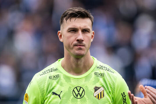Häckens målvakt Andreas Linde