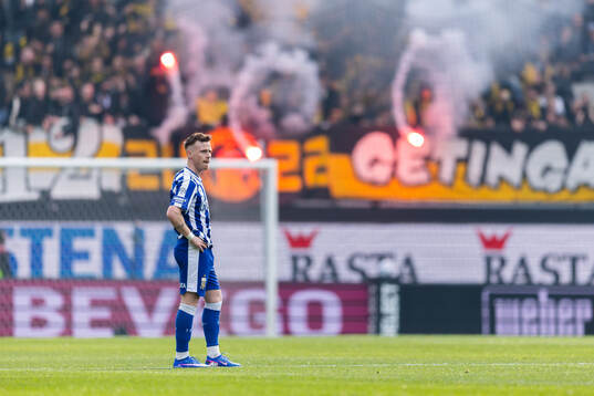 IFK Göteborgs Tobias Heintz deppar