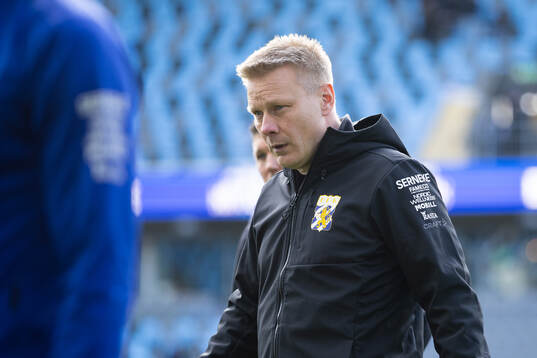 IFK Göteborgs tränare Stefan Billborn deppar