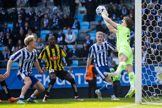 Häckens målvakt David Andersson