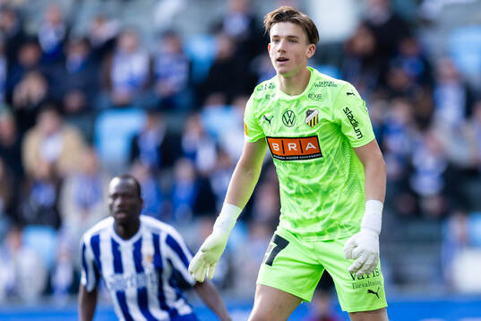Häckens målvakt David Andersson