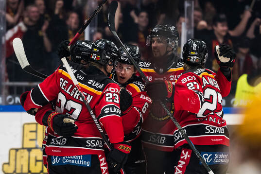 Luleås Isac Hedqvist jublar