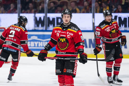 Luleås Pontus Andreasson deppar