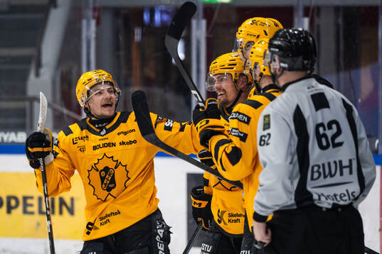 Skellefteås Victor Stjernborg, Andreas Johnson och Lars
