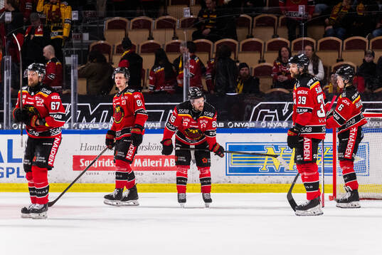 Luleås Mathias Bromé deppar