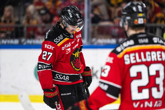 Luleås Oskari Laaksonen deppar