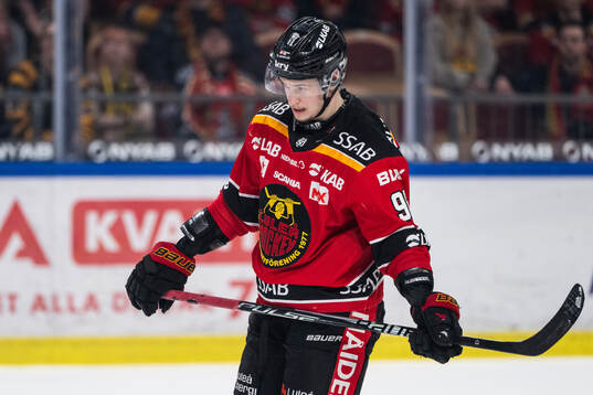 Luleås Pontus Andreasson deppar