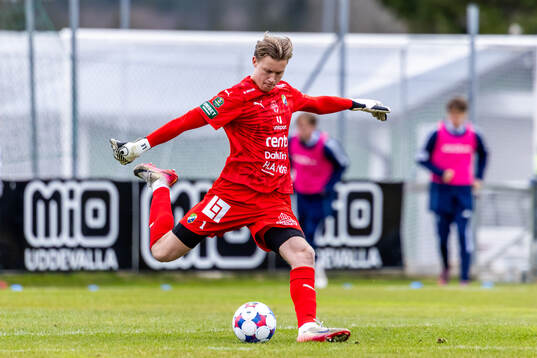 Ljungskiles målvakt Lukas Eriksson